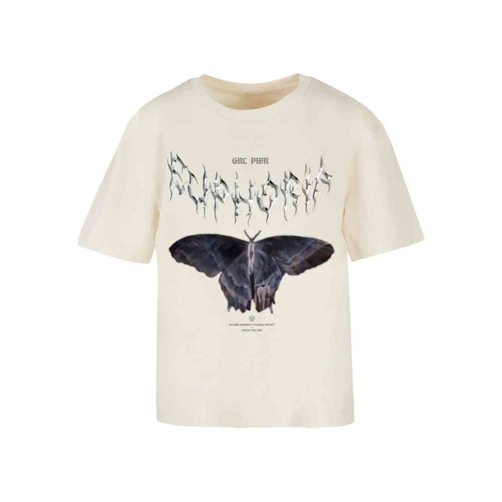 Miss Tee - Euphoria Dames T-shirt - Beige